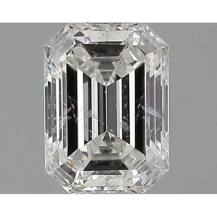 0.90 Carat Emerald Loose Diamond, F, I1, Super Ideal, GIA Certified