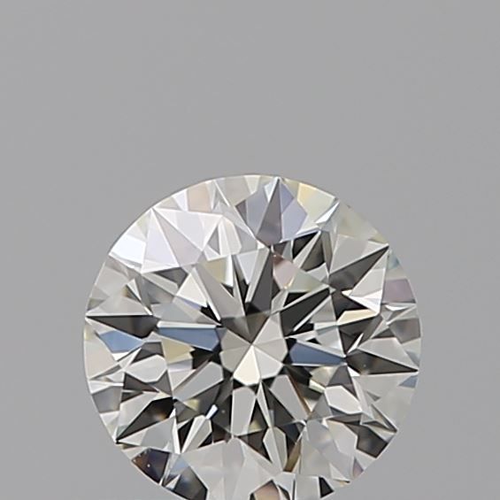 0.46 Carat Round Loose Diamond, J, VVS1, Super Ideal, GIA Certified