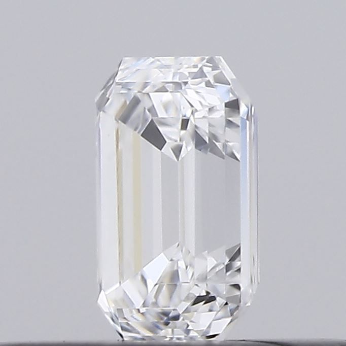 0.24 Carat Emerald Loose Diamond, D, VVS2, Ideal, GIA Certified