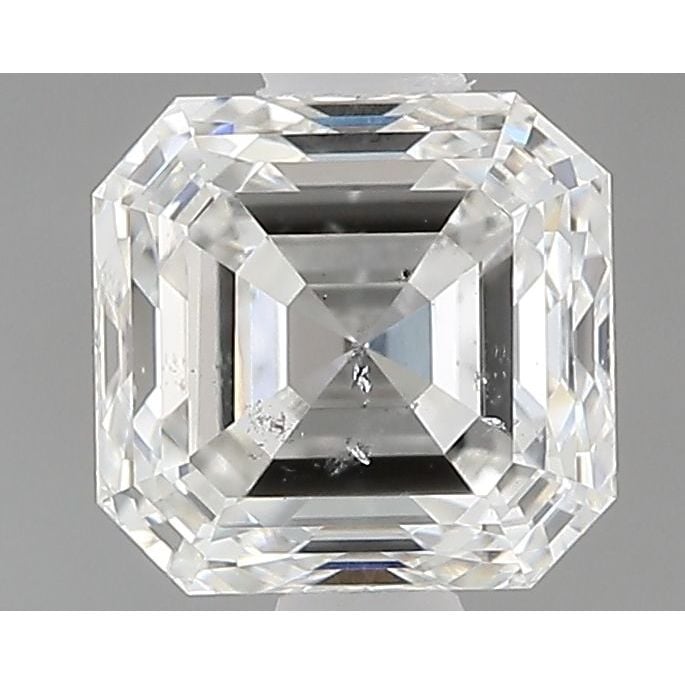0.70 Carat Asscher Loose Diamond, H, SI2, Ideal, GIA Certified | Thumbnail