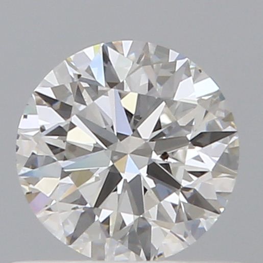0.50 Carat Round Loose Diamond, G, SI1, Super Ideal, GIA Certified