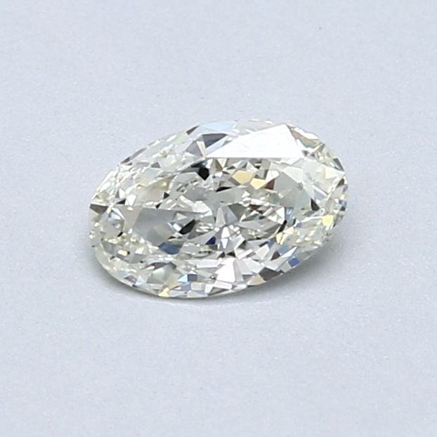 0.35 Carat Oval Loose Diamond, K, VVS1, Excellent, GIA Certified | Thumbnail