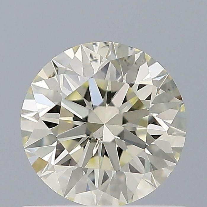 0.60 Carat Round Loose Diamond, N, SI2, Super Ideal, GIA Certified | Thumbnail