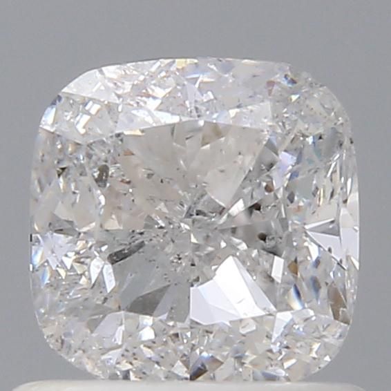 0.90 Carat Cushion Loose Diamond, E, I1, Ideal, GIA Certified