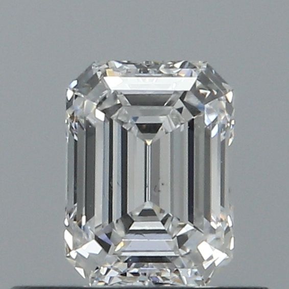 0.42 Carat Emerald Loose Diamond, D, VS2, Ideal, GIA Certified