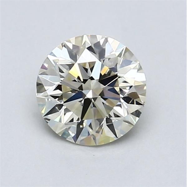 0.90 Carat Round Loose Diamond, M, VVS2, Ideal, GIA Certified