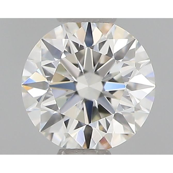 0.35 Carat Round Loose Diamond, I, VVS2, Super Ideal, GIA Certified