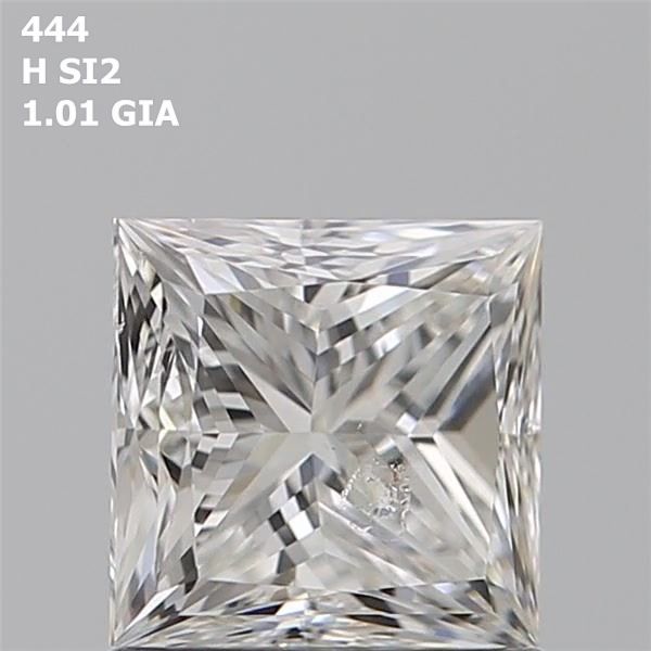 1.01 Carat Princess Loose Diamond, H, SI2, Ideal, GIA Certified