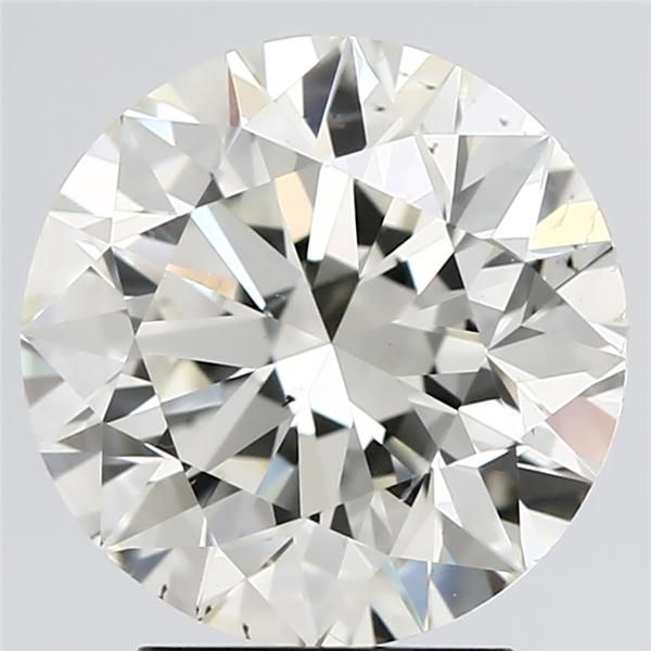 3.51 Carat Round Loose Diamond, L, SI1, Super Ideal, GIA Certified | Thumbnail