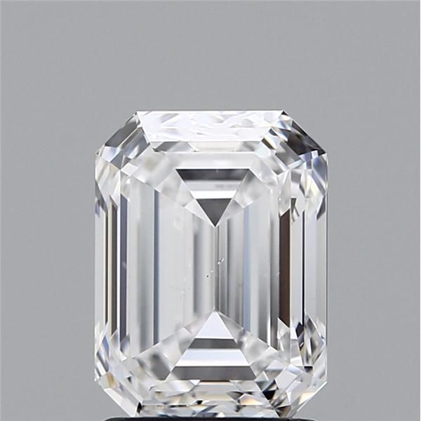 2.01 Carat Emerald Loose Diamond, D, SI1, Super Ideal, GIA Certified