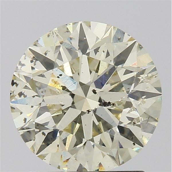 1.52 Carat Round Loose Diamond, N, SI2, Excellent, GIA Certified | Thumbnail