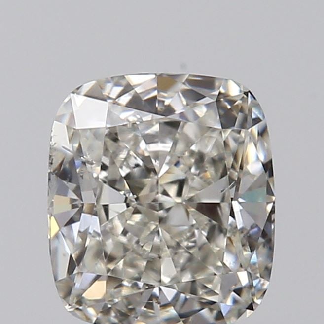 0.50 Carat Cushion Loose Diamond, J, SI2, Ideal, GIA Certified | Thumbnail
