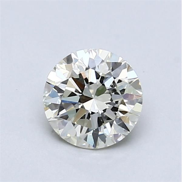 0.70 Carat Round Loose Diamond, K, VVS2, Ideal, GIA Certified