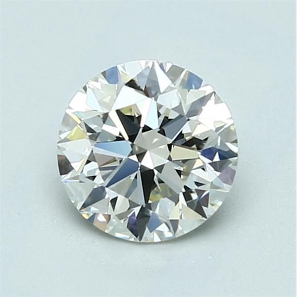 1.00 Carat Round Loose Diamond, K, VVS2, Super Ideal, GIA Certified