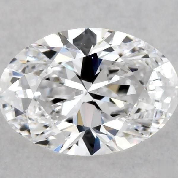 0.31 Carat Oval Loose Diamond, D, VVS2, Ideal, GIA Certified