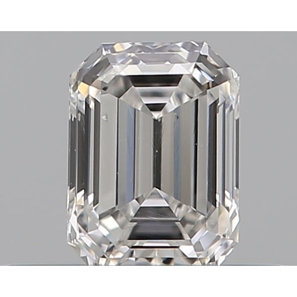 0.29 Carat Emerald Loose Diamond, E, VS2, Very Good, GIA Certified | Thumbnail