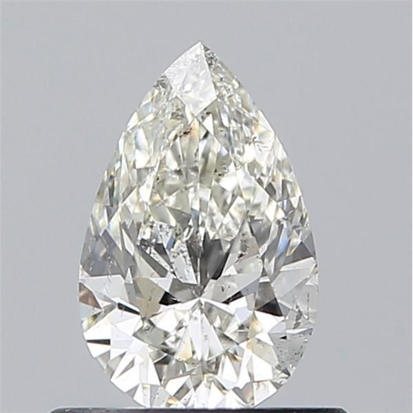 0.51 Carat Pear Loose Diamond, I, SI2, Ideal, GIA Certified | Thumbnail