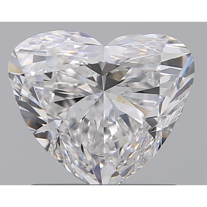 1.00 Carat Heart Loose Diamond, E, VS1, Super Ideal, GIA Certified | Thumbnail
