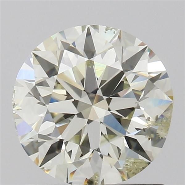 1.00 Carat Round Loose Diamond, L, I1, Super Ideal, GIA Certified