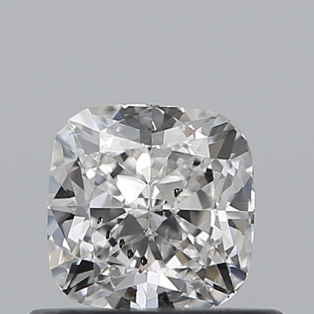 0.61 Carat Cushion Loose Diamond, G, SI2, Ideal, GIA Certified