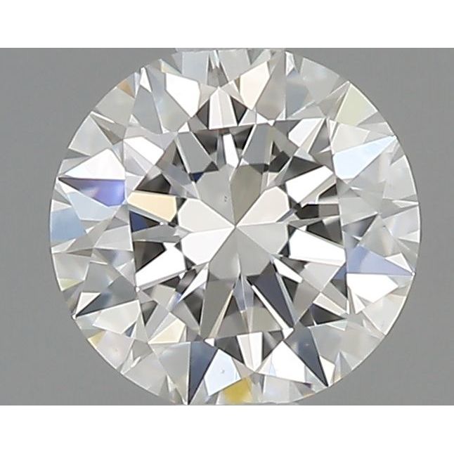 0.30 Carat Round Loose Diamond, F, VVS2, Ideal, GIA Certified