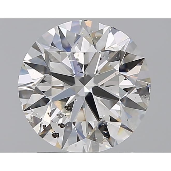 1.50 Carat Round Loose Diamond, I, SI2, Ideal, GIA Certified