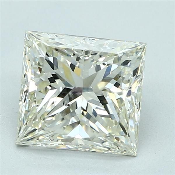 2.70 Carat Princess Loose Diamond, L, SI2, Super Ideal, GIA Certified | Thumbnail