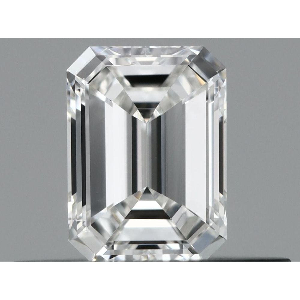 0.30 Carat Emerald Loose Diamond, F, VVS2, Excellent, GIA Certified | Thumbnail