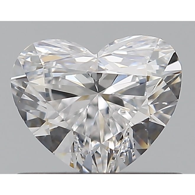 0.51 Carat Heart Loose Diamond, D, VS1, Super Ideal, GIA Certified | Thumbnail