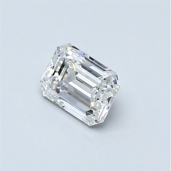 0.52 Carat Emerald Loose Diamond, F, VVS1, Ideal, GIA Certified