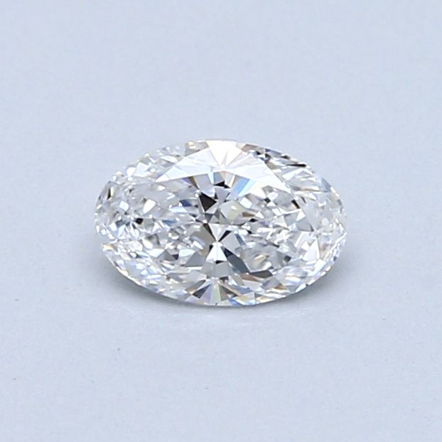 0.37 Carat Oval Loose Diamond, D, IF, Ideal, GIA Certified | Thumbnail