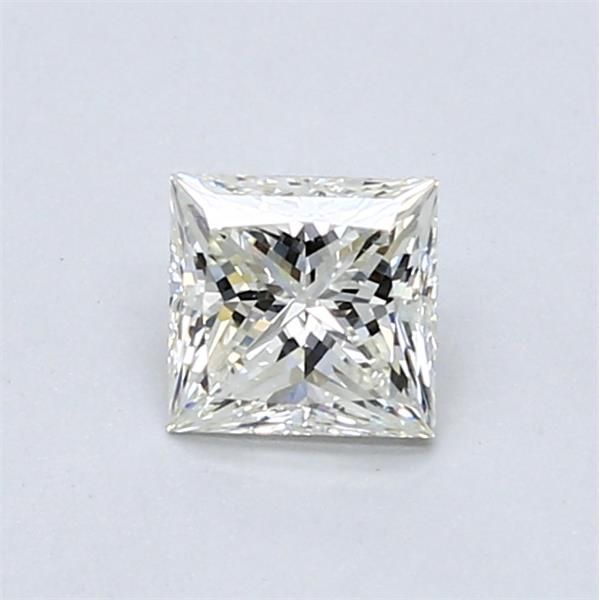 0.62 Carat Princess Loose Diamond, K, VVS1, Super Ideal, GIA Certified | Thumbnail