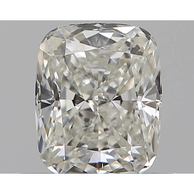 0.50 Carat Cushion Loose Diamond, I, VS2, Ideal, GIA Certified
