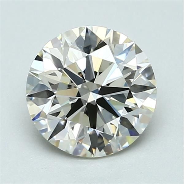 1.51 Carat Round Loose Diamond, L, VVS1, Super Ideal, GIA Certified