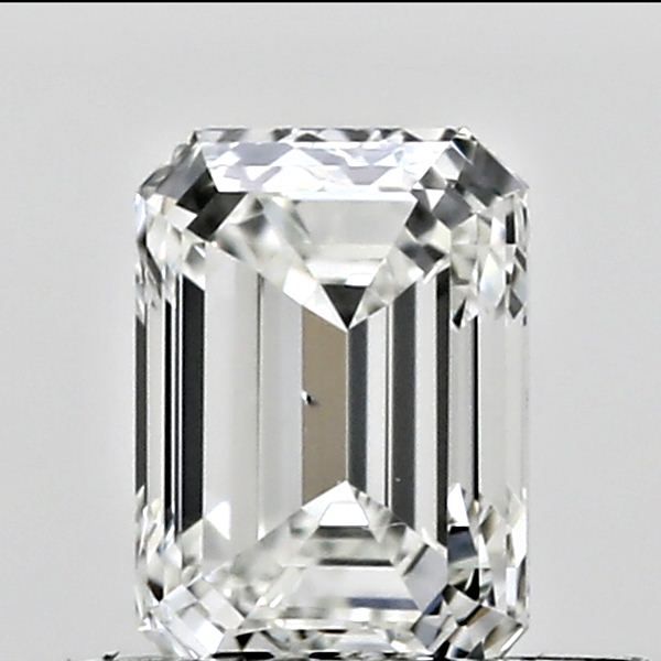 0.50 Carat Emerald Loose Diamond, I, VS2, Ideal, GIA Certified