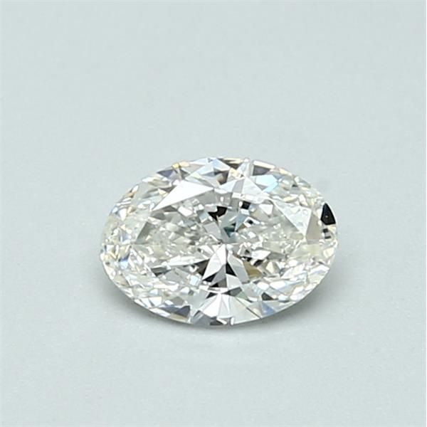 0.35 Carat Oval Loose Diamond, H, VVS1, Ideal, GIA Certified