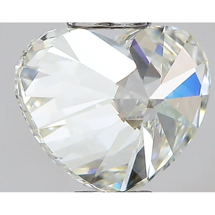 0.50 Carat Heart Loose Diamond, K, VVS2, Excellent, GIA Certified