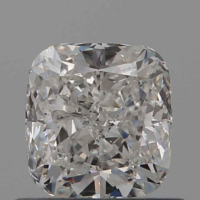 0.71 Carat Cushion Loose Diamond, H, SI2, Ideal, GIA Certified | Thumbnail