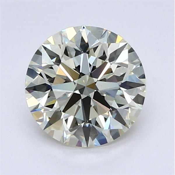1.32 Carat Round Loose Diamond, L, VS2, Super Ideal, GIA Certified