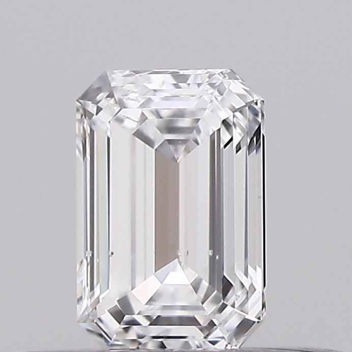 0.30 Carat Emerald Loose Diamond, D, SI1, Ideal, GIA Certified | Thumbnail