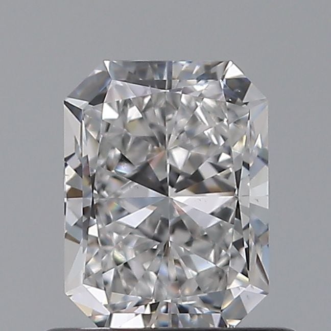 0.69 Carat Radiant Loose Diamond, D, VS2, Super Ideal, GIA Certified