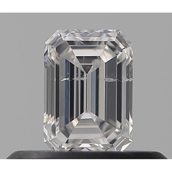 0.30 Carat Emerald Loose Diamond, E, I1, Ideal, GIA Certified | Thumbnail