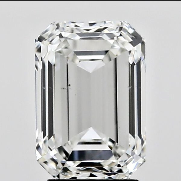 0.70 Carat Emerald Loose Diamond, I, VS2, Super Ideal, GIA Certified