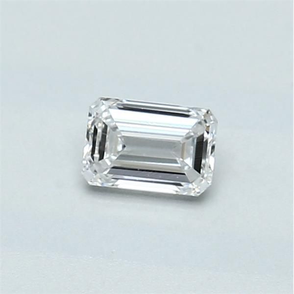 0.30 Carat Emerald Loose Diamond, D, VS1, Excellent, GIA Certified | Thumbnail