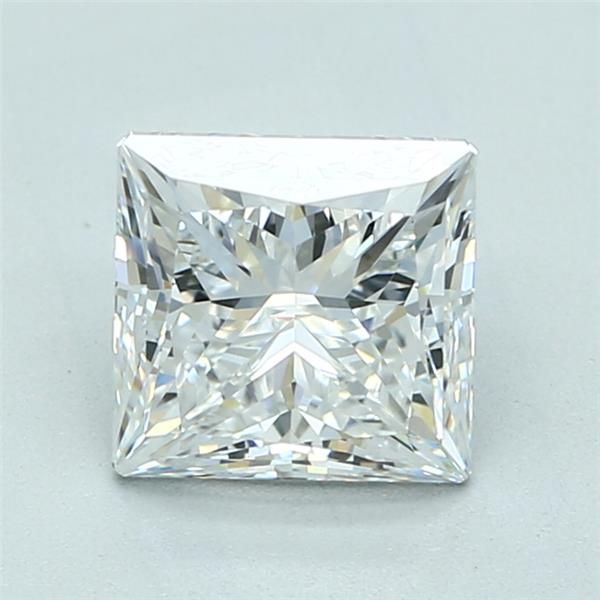 2.01 Carat Princess Loose Diamond, E, SI1, Super Ideal, GIA Certified