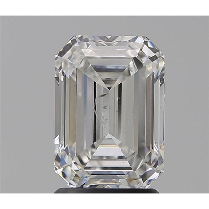 2.02 Carat Emerald Loose Diamond, G, SI2, Super Ideal, GIA Certified