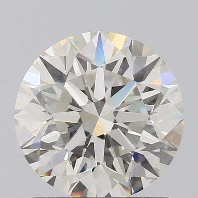 1.21 Carat Round Loose Diamond, J, SI1, Super Ideal, GIA Certified