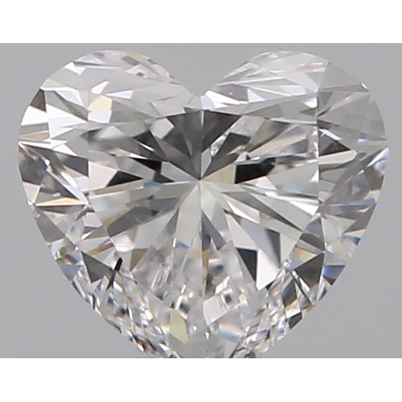 0.32 Carat Heart Loose Diamond, D, SI2, Super Ideal, GIA Certified