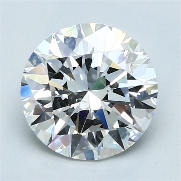 2.01 Carat Round Loose Diamond, E, SI2, Ideal, GIA Certified | Thumbnail