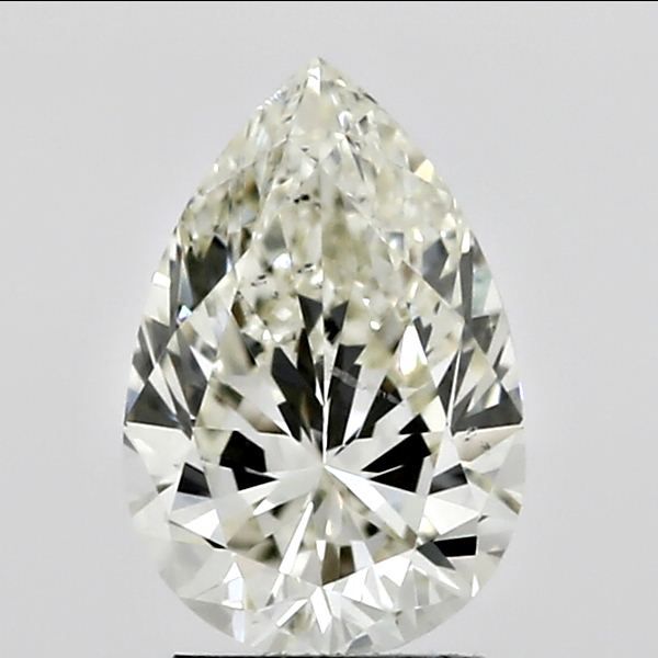 0.50 Carat Pear Loose Diamond, M, SI1, Ideal, GIA Certified | Thumbnail